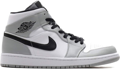 エア ジョーダン 1 ミッド [AIR JORDAN 1 MID] ライトスモークグレー/ブラック/ホワイト