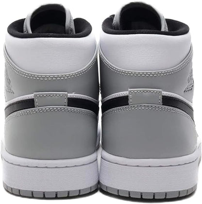 エア ジョーダン 1 ミッド [AIR JORDAN 1 MID] ライトスモークグレー/ブラック/ホワイト