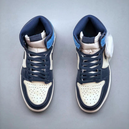 プー田純原靴aj 1高群黒曜石北卡藍白黒パンダ黒オレンジボタン割れAJ 4白セメントバスケットボール靴