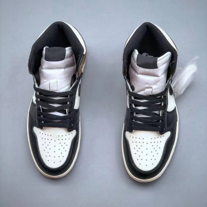 プー田純原靴aj 1高群黒曜石北卡藍白黒パンダ黒オレンジボタン割れAJ 4白セメントバスケットボール靴